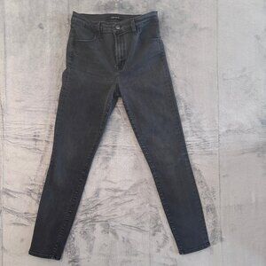 J Brand Jeans Women’s Size 28 (act. 27" x 25.75) Alana Skinny Black Stretch